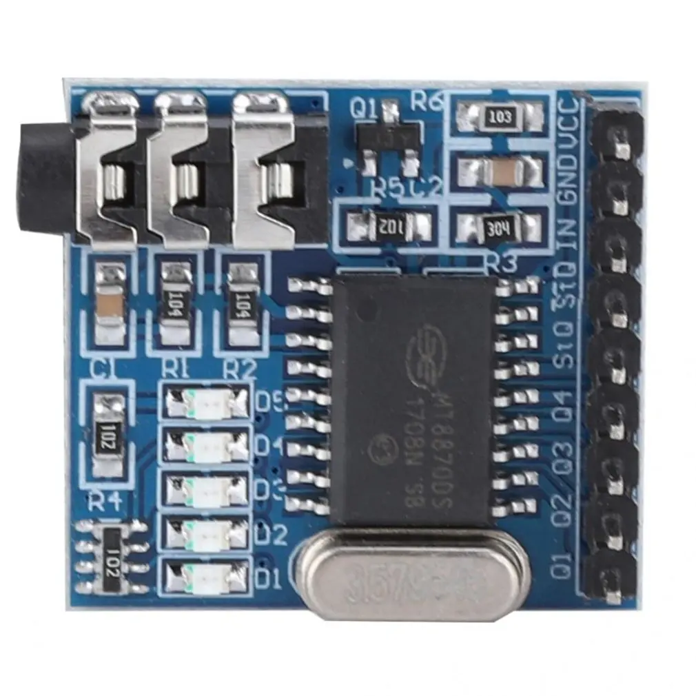 

Mt8870 Dtmf Voice Decoding Module Telephone Module Telephone Dial Control Module Module Accessories