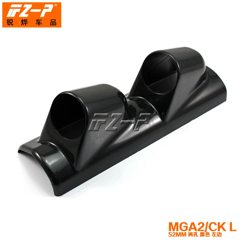 

Car Styling ABS Racing Carbon Meter 60MM Hole Pattern on Left Column To Right Holder Table Bloc Car Stickers