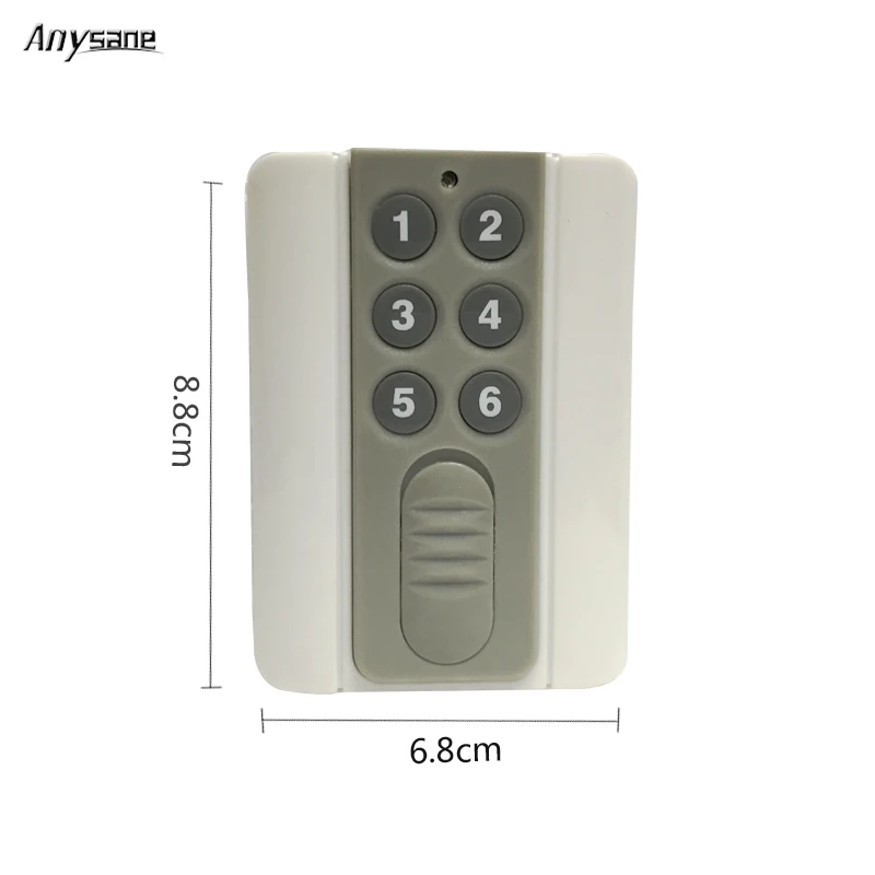 Universal 433 Remote Control Switch Wireless Remote Realy AC220V Rf