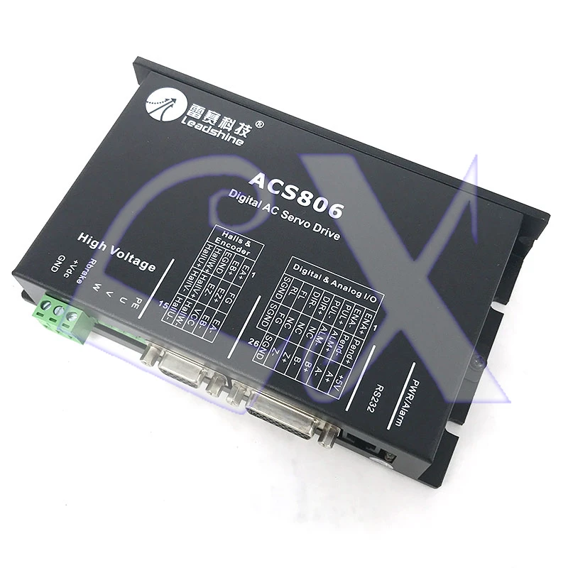 Бесщеточный сервопривод Leashine ACS806 18 80 В постоянного тока 32 бит контроль DSP для