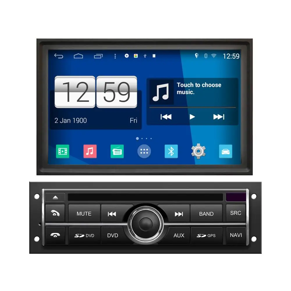 For Mitsubishi L200 2007 2012 Quad Core Android 4.4 Autoradio DVD GPS