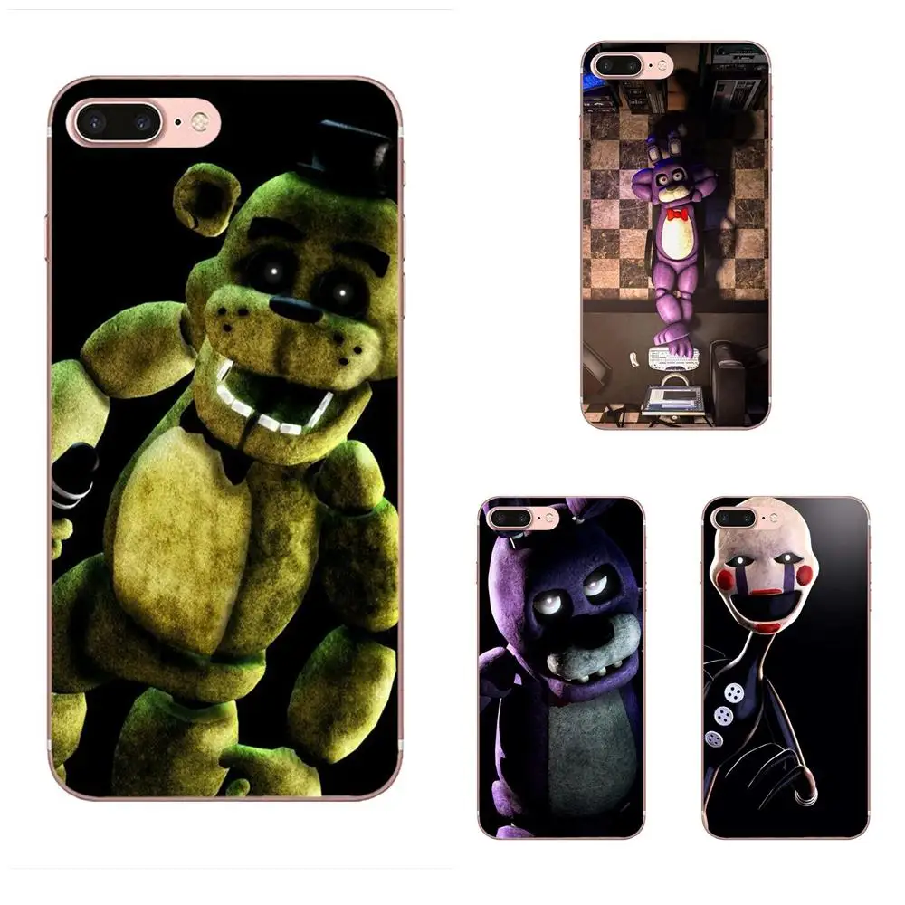 

For Huawei Honor 4C 5A 5C 5X 6 6A 6X 7 7A 7C 7X 8 8C 8S 9 10 10i 20 20i Lite Pro Popular Case Sfm Fnaf Animatronics Black