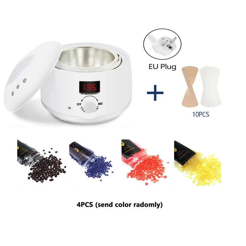 

Professional Warmer Wax Heater Mini SPA Hand Epilator Feet Paraffin Wax Rechargeable Machine Body Depilatory Hair Removal Tool