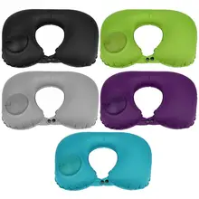 Надувная подушка для шеи u-образный дорожная подушка для шеи поддержка офиса на открытом воздухе подушка для шеи коврик для кемпинга путешествия