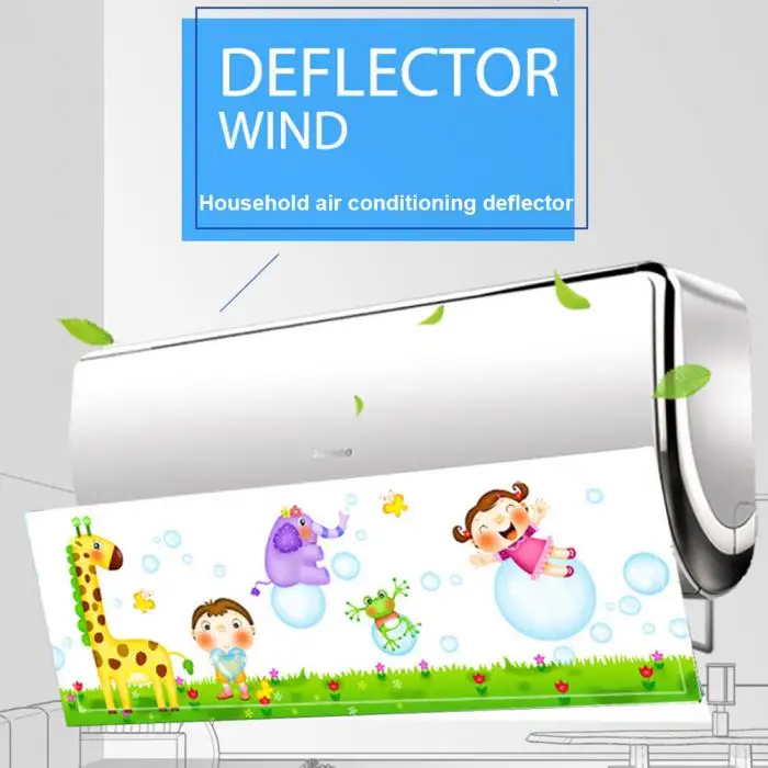 Лидер продаж Симпатичные противоскользящие прямого вдувания выдвижной кондиционер Ветер щит холодного воздуха Ветер Дефлектор