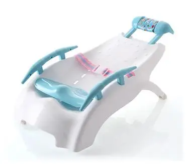 Новый стиль утолщаются шампунь стул удлиняют ребенка лежа кровать для ребенка Для ванной Детские ванны