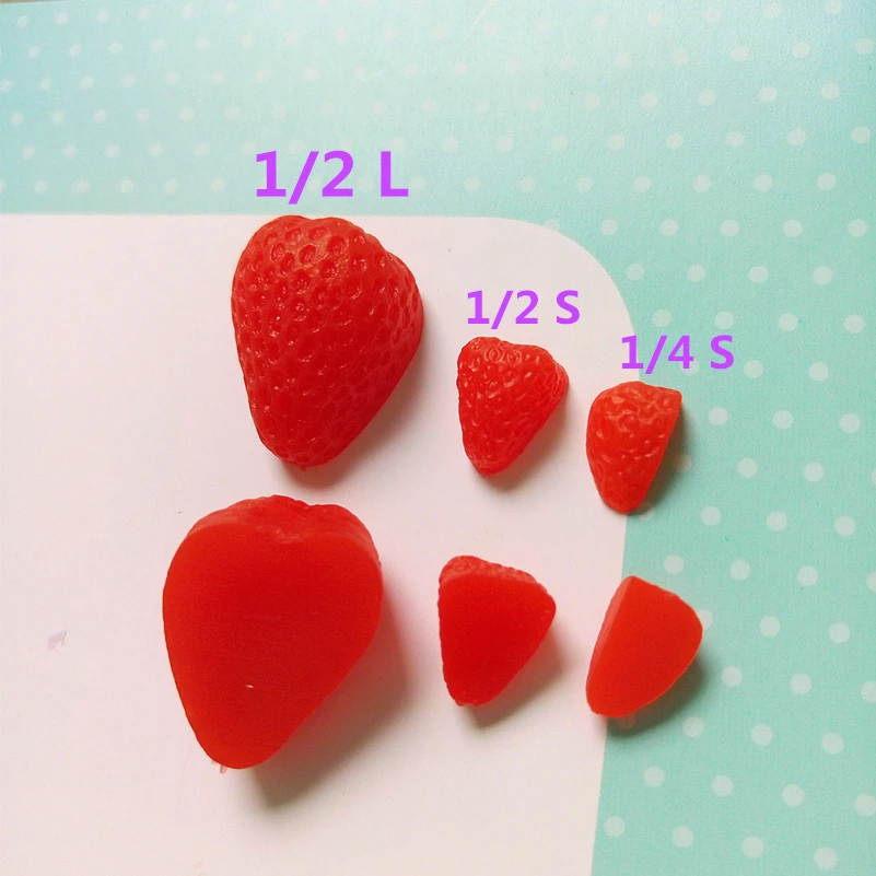 plastic miniature strawberry_