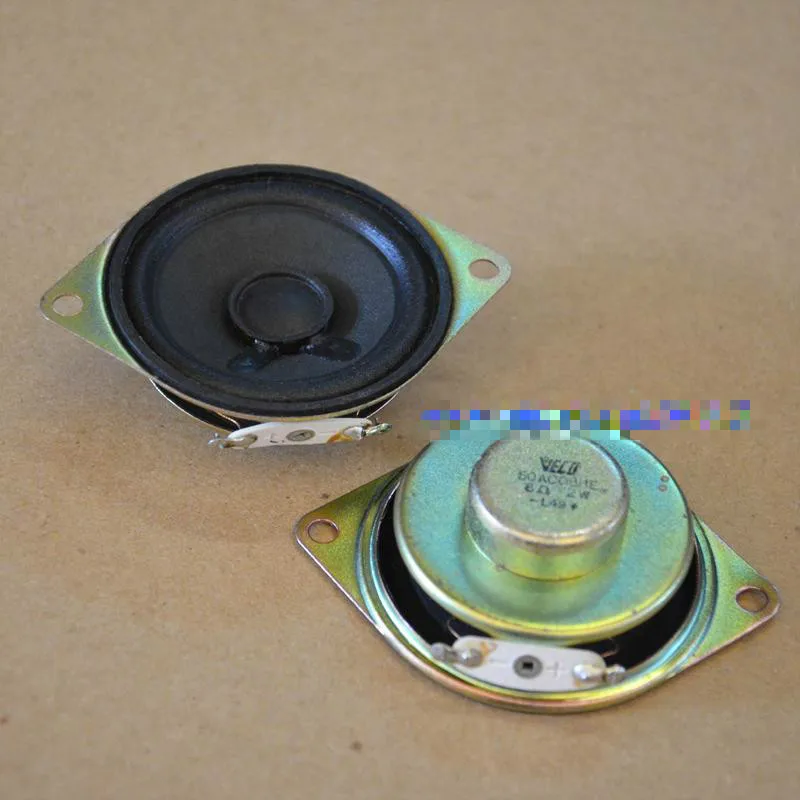 Haut-parleur Pleine Gamme 40 Mm Avec Aimant Néodyme - Puissance 5 à 10 W - Pour Audio HiFi Et Projets DIY