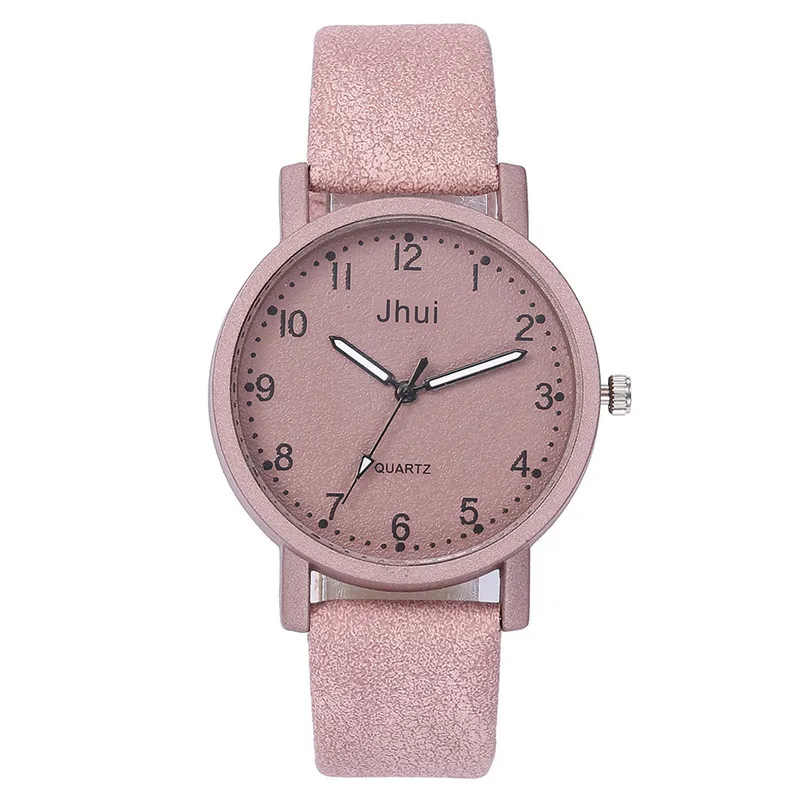 Retro Einfache Frauen Uhren Laides Casual Quarz Armbanduhr Mehrfarbige Leder Band Neue Strap Uhr Weibliche Uhr reloj mujer/C