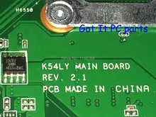 Free Shipping + WORKING + NEW !! Laptop motherboard K54LY REV : 2.1 for ASUS K54LY X54H NOTEBOOK