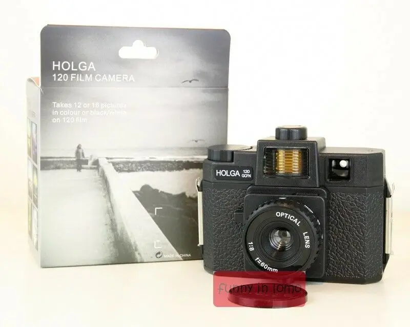 Новинка Holga 120GCFN / GCFN с пленочной камерой среднего формата 120 года черная Lomo |