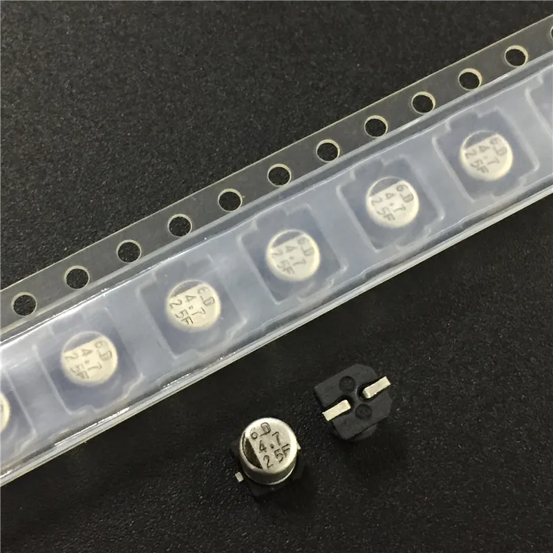 

20pcs 4.7uF 25V SANYO FS series 4x5mm 25V4.7uF SMD Aluminum Electrolytic Capacitor