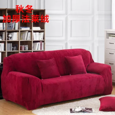 Вообще все включено эластичная ткань диван крышку полный диван крышка старомодный скольжению диван крышку - Цвет: Plush Mahogany
