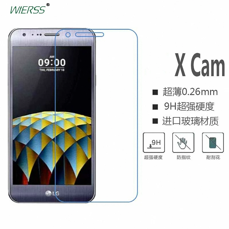 

For LG X cam K580 K580I K580Y Tempered Glass Screen Protector Film For LG X cam K580 K580I K580Y 5.2" glass Protective Film