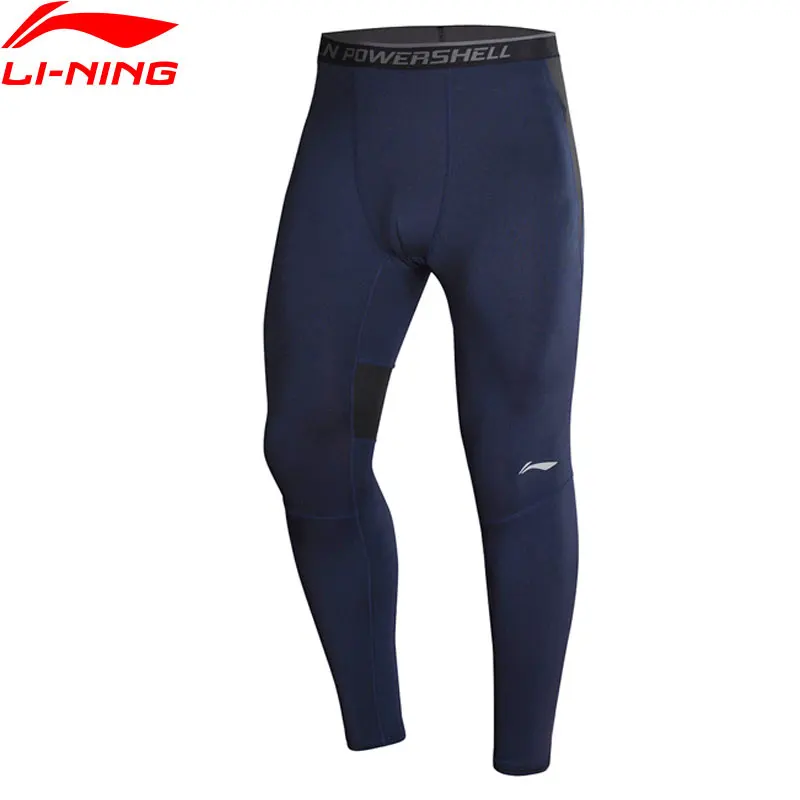 Li Ning Men's Base Layer Pants Tight Fit Gym AT DRY 88%Polyester 12 ...