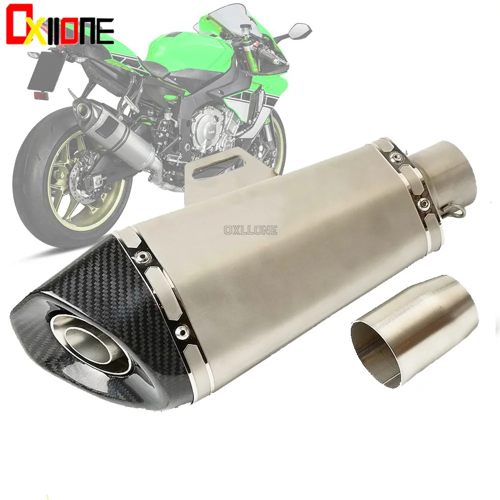 

For DUCATI Superbikes 748 749 848 999 1098 1198 Monsters 600 620 696 Universal 36-51mm Motorcycle Exhaust Pipe Muffler Escape