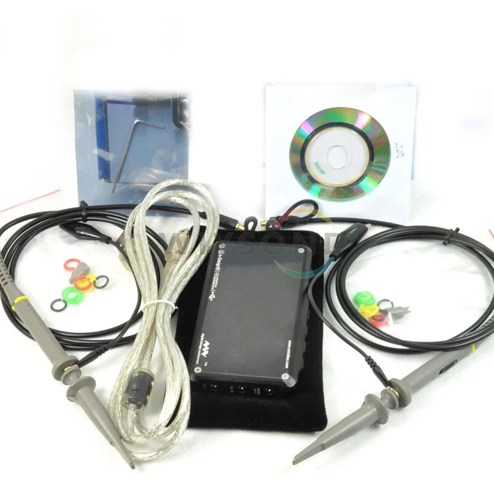 

O009 Mini Digital Oscilloscope DSO203 Upgraded DSO213 DS213 Handheld ARM Nano Portable Pocket-Sized 15MHz 100MSa