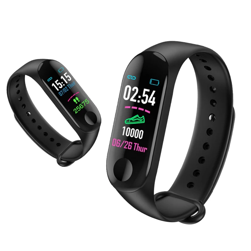 

M3 Smart Wristband Fitness tracker Bracelet Waterproof bluetooth smartwatch LED Message Heart Rate monitor smart bracelet