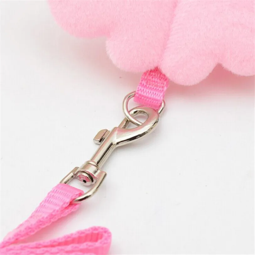 

Cute Angel Pet Dog Leashes and Collars Set Puppy Leads for Small Dogs Cats Designer Adjustable Dog Harness Pet Accessories