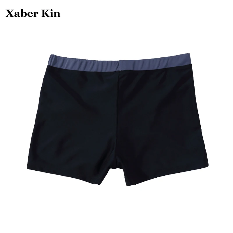 

SWIMIFY Boys Swimwear Solid Black Gray Swimming Trunks For Children Boys Summer Beachwear Boys Swim Tunks G7-K354