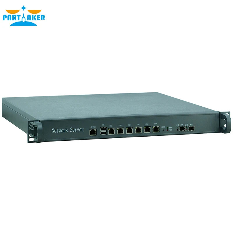 Причастником F9 H67 6 портов Gigabit Lan 1U сетевой сервер брандмауэр устройство с Intel i7 3770 2 Гб ram 8 ГБ SSD