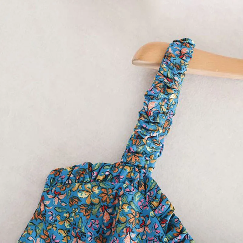 Printed Sexy Sling Dress Wild Women's Casual Summer Sleeveless Slash Neck Slim Dress Fashion Beach Party Dresses