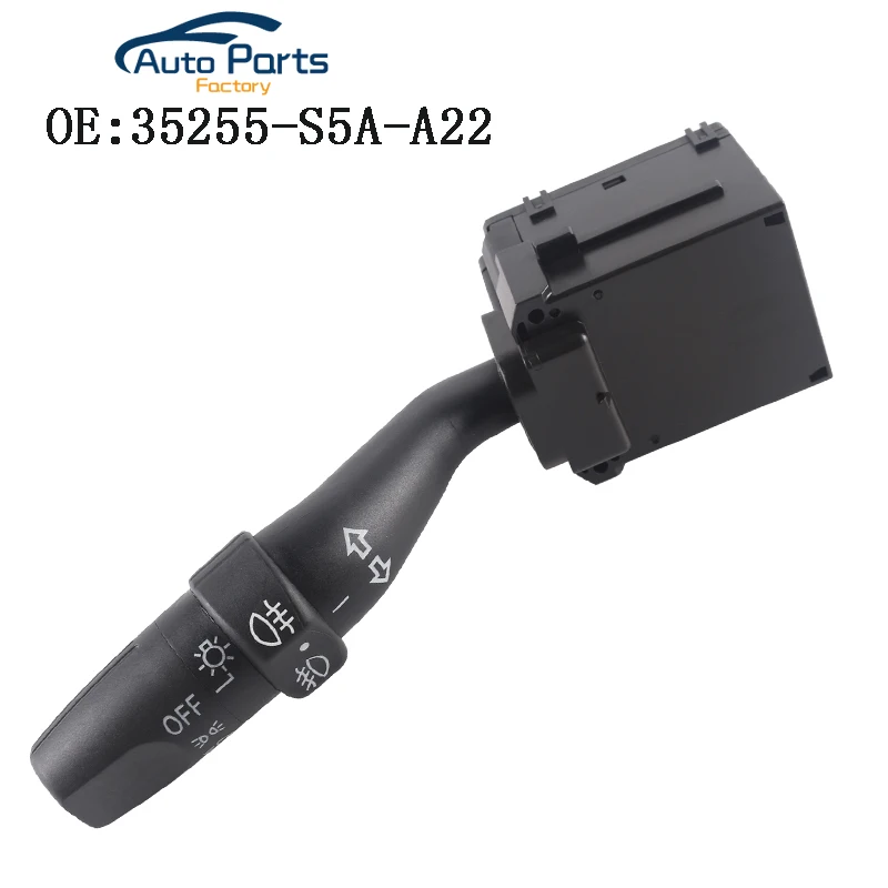 

New Lighting Turn Signal Switch For HONDA CRV 2002-2006 CIVIC 2002-2005 FIT JAZZ 2003-2008 CITY STREAM 35255-S5A-A22 35255S5AA22