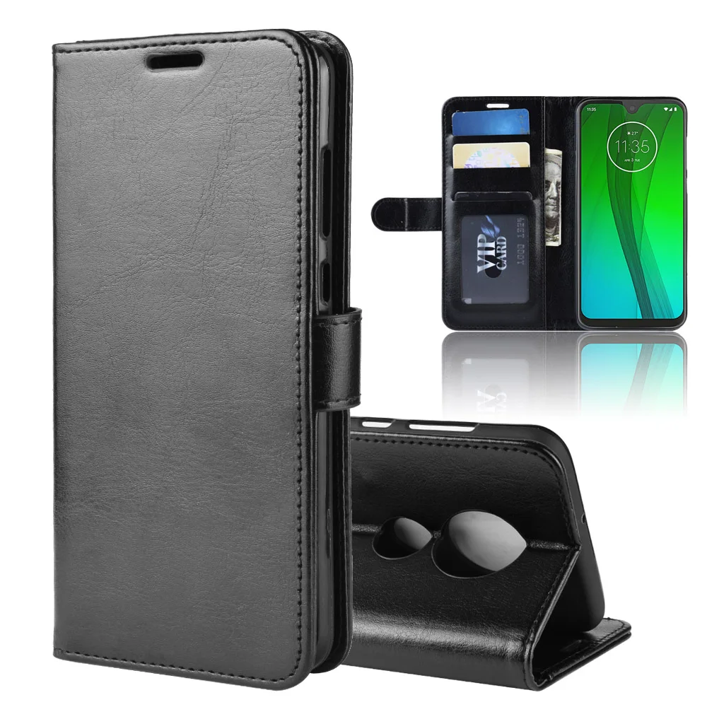 

For Motorola Moto G7 Plus Case Moto G7 Plus Case Flip Wallet PU Leather Back Cover Phone Case For Moto G7 Plus G 7 G7Plus XT1965