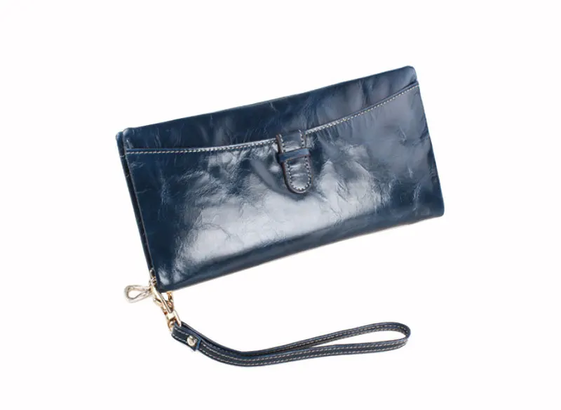 Black Aliens Womens RFID Blocking Zip Around Wallet Genuine Leather Clutch Long Card Holder Organizer Wallets Large Travel Purse