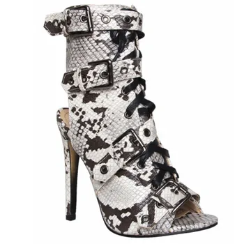 EMMA KING Fashion Snake Skin Ladies Sandals Zipper Thin Heels Buckles Strap Party Dress Peep Toe Ankle Womens shoes Big Size 43
EMMA KING Fashion Snake Skin Ladies Sandals Zipper Thin Heels Buckles Strap Party Dress Peep Toe Ankle Womens shoes Big Size 43