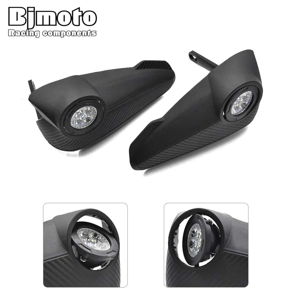 Bjmoto Motorcycle Racing Big Led Handguards Hand Guard Light For Exc