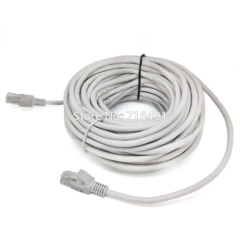 16.4 фута/5 м UTP Ethernet позолоченный сетевой коммутационный кабель Cat5e RJ45