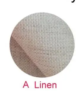 

New arrival 40x40cm linen 14ct cross stitch fabric aida coth canvas DIY handmade needlework sewing craft