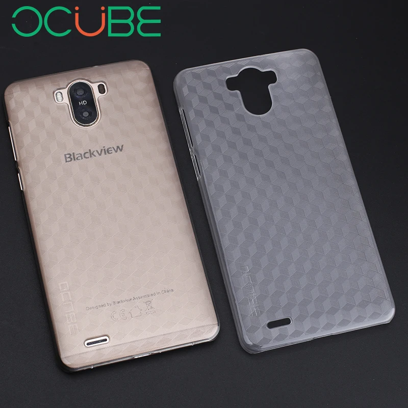 

ocube Blackview R6 Lite Back Cover Case Transparent Protective Hard Cover Case For 5.5inch Blackview R6 Lite smart mobile phone