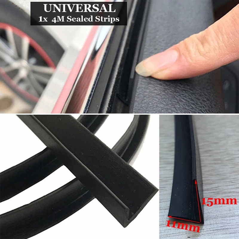 

V Type Car Seal Moulding Side For Auto Car Strips Trims Protective Window Sealed