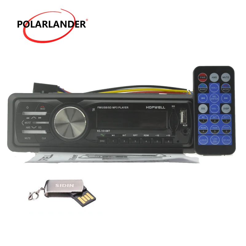 remote control best selling 1 din size in dash mp3 music stereo din size chart