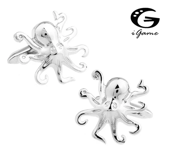 IGame Бесплатная доставка Новые запонки Осьминог пол дизайн Заводская поставка