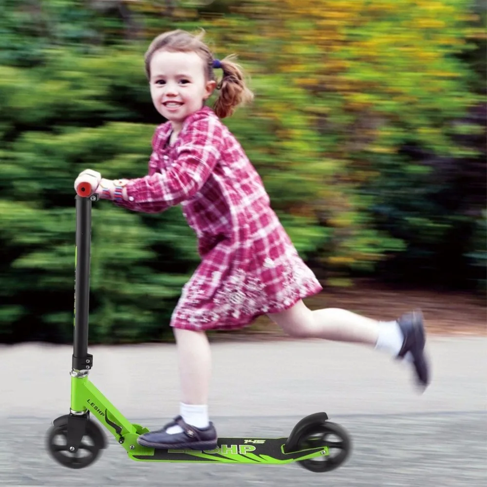 (Schip Uit Rusland) 145 MM Wiel Scooter Kids Kick Scooter Draagbare Vouwen Urban Transport Smart Scooter Kinderen (Schip Uit Rusland) 145 MM Wiel Scooter Kids Kick Scooter Draagbare Vouwen Urban Transport Smart Scooter Kinderen