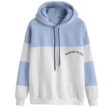 USPS Womens Solid color striped sweater hoodie Long Sleeve Button Cowl Neck Slim Tunic Tops With Pockets Blouse Yoga shirt #1