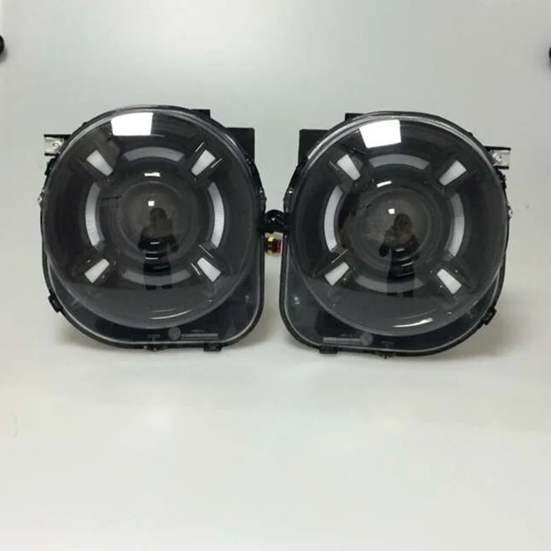 Пара 2015 2018 для Jeep Renegade HID фар с DRL и би ксеноновым проектором BU H4 Фары|lamp headlight|hid