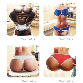 

Sofa Cushions Seat Custom Humanoid Pillow Cute Floor Back Adult Bedroom Cushions Home Decor Pillow Man Women Valentines Day Gift