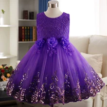 От 2 до 12 лет, кружевные вечерние платья с блестками для девочек-подростков одежда для маленьких девочек Рождественский костюм для маленьких девочек