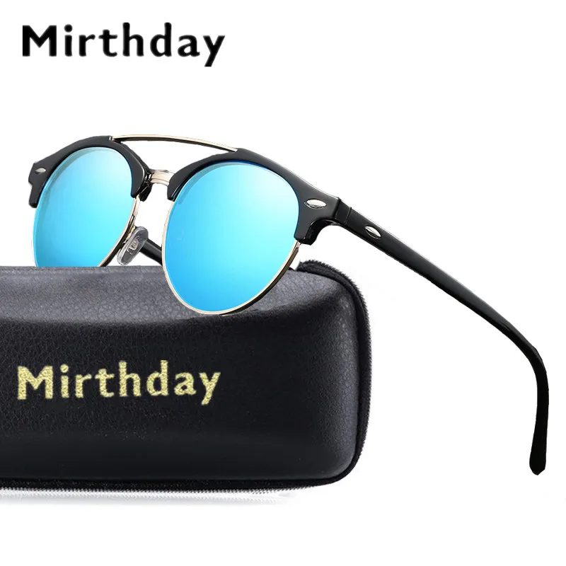 

Mirthday Polarized Round Sunglasses Men Brand Designer UV400 Sun Glasses Women Outdoor Night Vision Fishing Driving Eyewear 4346