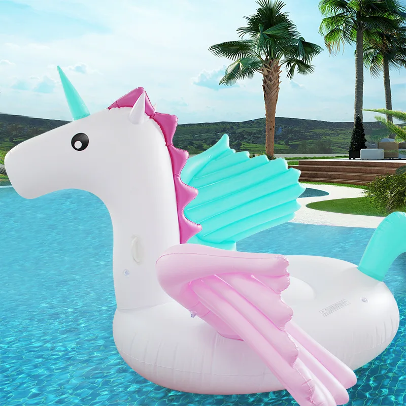 Floral Impressão Flamingo Brinquedos Piscina Flutuante para adultos