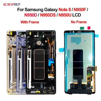 

For Samsung Galaxy Note 8 LCD Display Touch Screen Digitizer Assembly 100% Tested 6.30" For Samsung N950F N950D N950DS N950U lcd