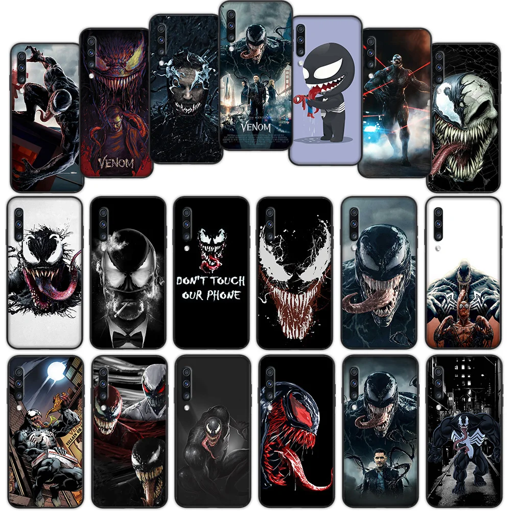 

Venom Marvel Pretty Soft Cover Case for Samsung Galaxy A50 A6 Plus A7 A8 2018 A5 A9 A10 A30 A40 A70