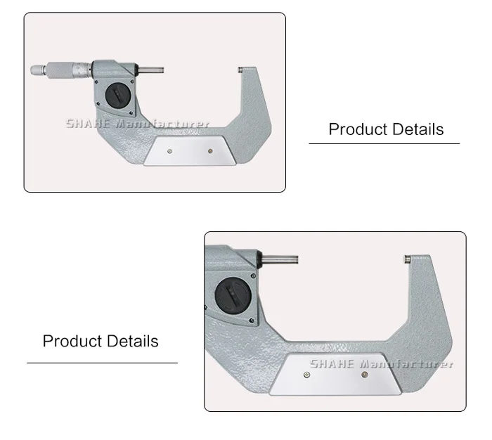 SHAHE IP65 цифровой штангенциркуль микрометр 75-100 мм Микрометр цифровой 0,001 мм