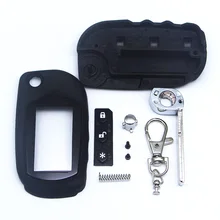 A91 брелок для ключей для Starline A91 A61 B9 B6 uncut blade fob чехол A91 Складной автомобильный флип пульт дистанционного управления