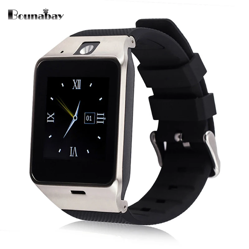 

BOUNABAY Smart sports watch man auto Bluetooth Multi-lingual Watches Men Clock for apple Android ios phone Automatic Clocks