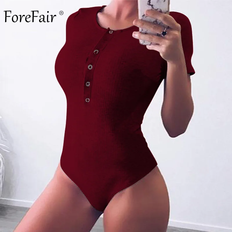 Forefair Bodysuit Sexy Bodycon (12)
